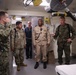 U.S. Marine Corps Maj. Gen. Kevin J. Jarrard tours the San Antonio-class amphibious transport dock ship USS Fort Lauderdale (LPD 28) before the ship docks in La Guaira, Venezuela, June 28, 2026.