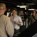 John M. Barrett, chargé d’affaires for the U.S. Embassy in Venezuela, tours the San Antonio-class amphibious transport dock ship USS Fort Lauderdale (LPD 28) in La Guaira, Venezuela, June 29, 2026.