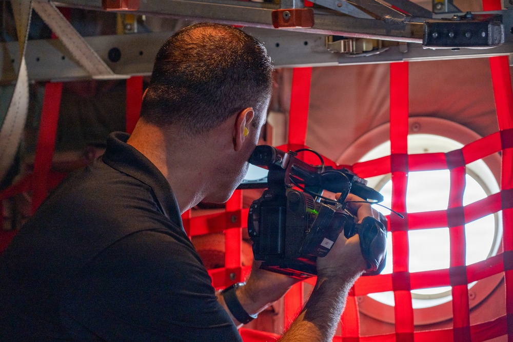 The Steadfast Line hosts civic leaders for MC-130 flight