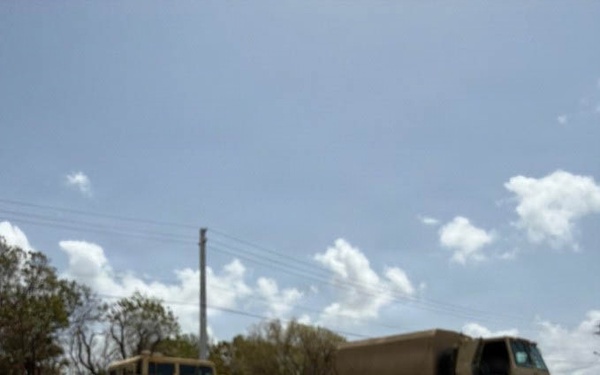 1600th EOD and 192nd QMFFP Humvee and LMTV Drivers Training