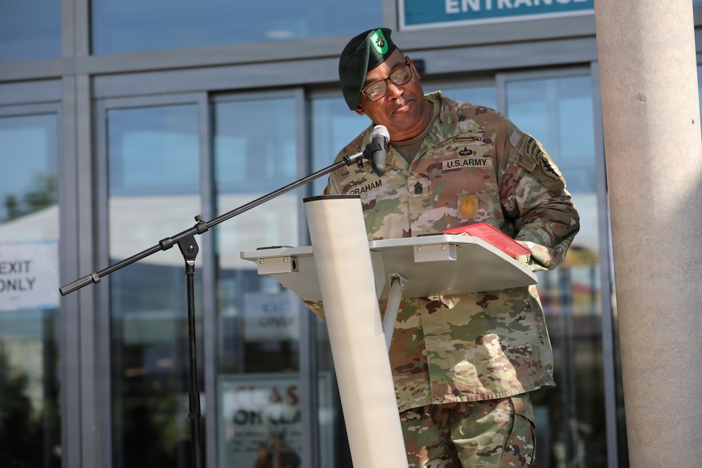 MSG Micheal B. Riley Fitness Center Dedication