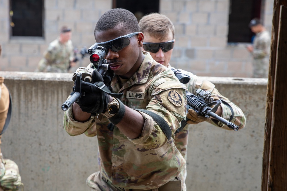 2CR close-quarter battle training