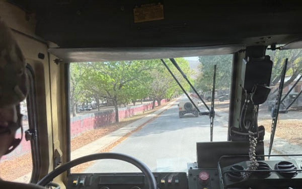 1600th EOD and 192nd QMFFP Humvee and LMTV Drivers Training