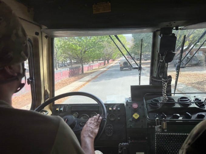 1600th EOD and 192nd QMFFP Humvee and LMTV Drivers Training