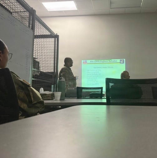 1600th EOD and 192nd QMFFP Humvee and LMTV Drivers Training