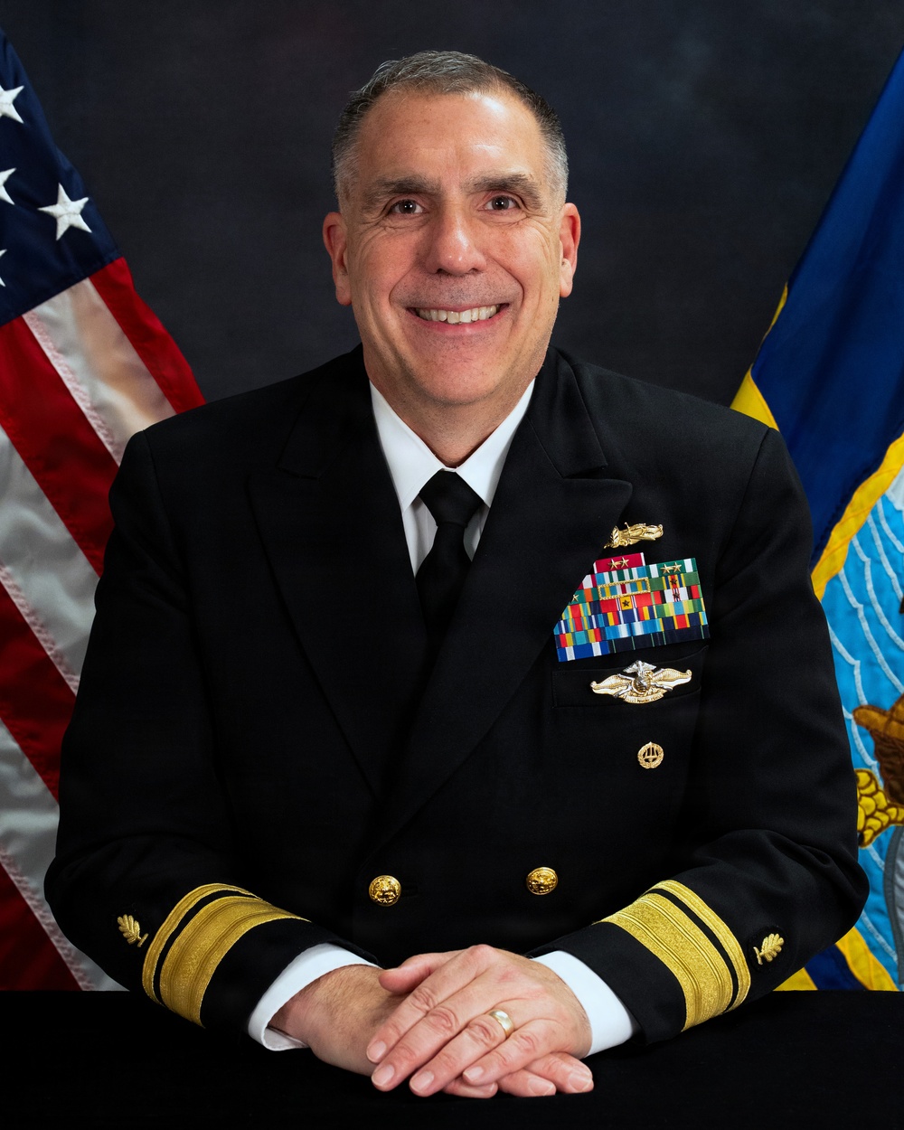 Acting Navy Surgeon General Rear Adm. Matthew Case Official Portrait