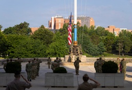 Walter Reed holds holiday colors ceremony ahead of Independence Day
