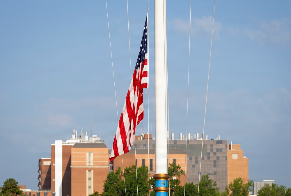 Walter Reed holds holiday colors ceremony ahead of Independence Day