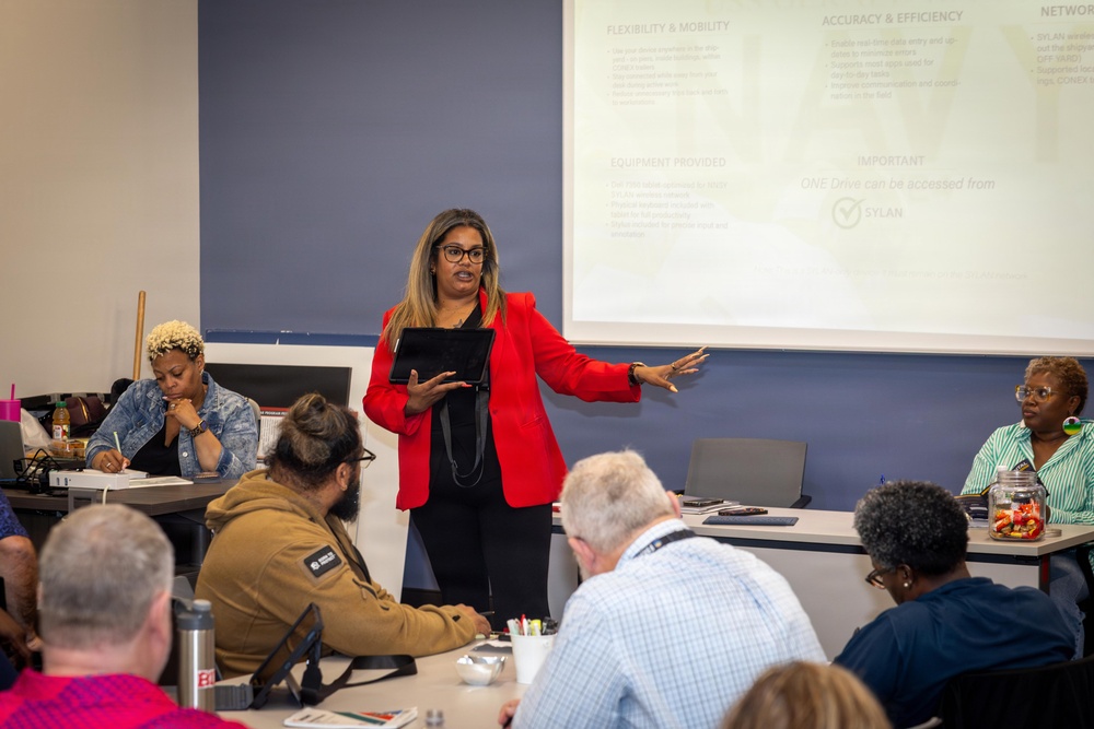 Eye on Innovation: NNSY Digital Transformation Division and IT Department Launches New Tablet Implementation Initiative