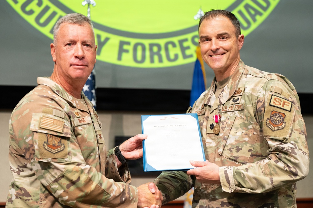 6th Security Forces Squadron change of command 2026