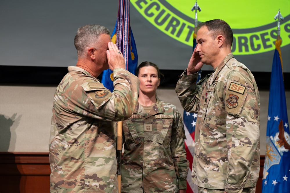 6th Security Forces Squadron change of command 2026