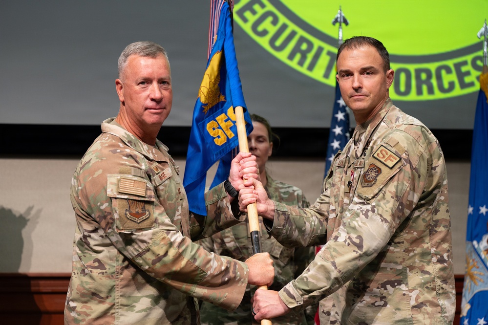 6th Security Forces Squadron change of command 2026