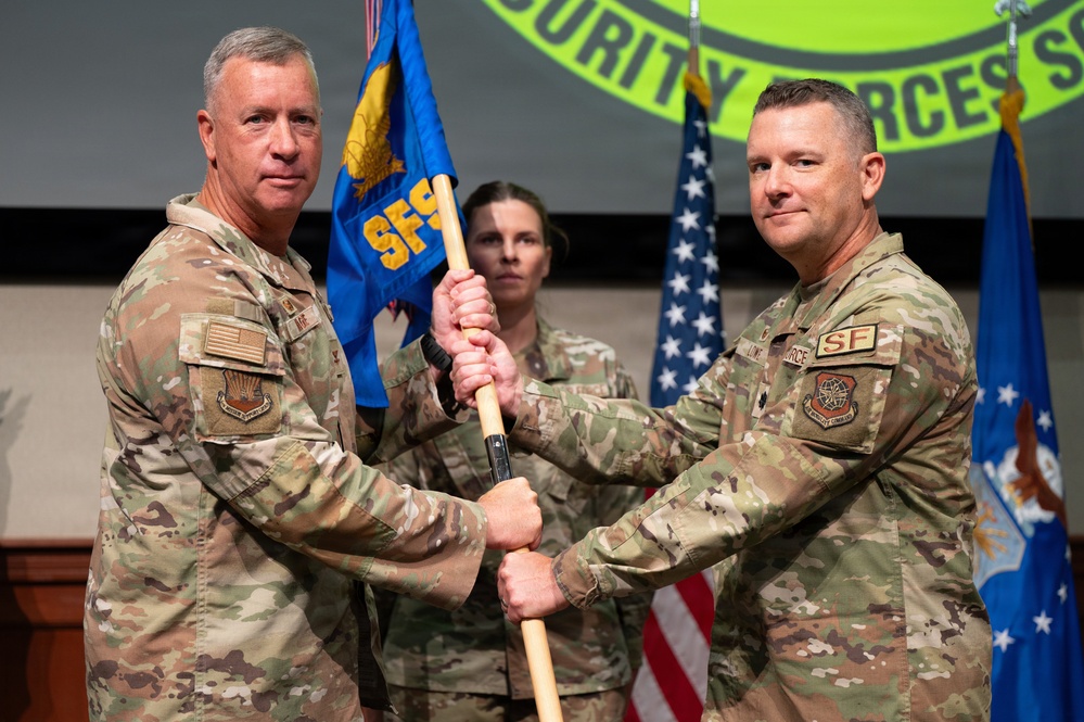 6th Security Forces Squadron change of command 2026