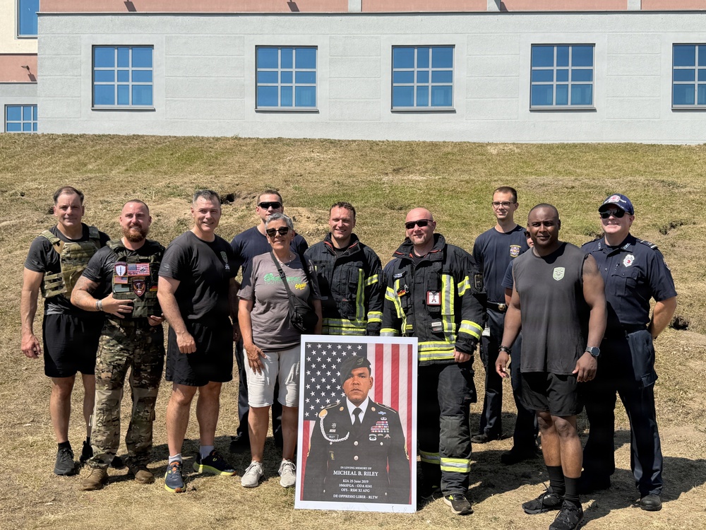 MSG Micheal B. Riley Fitness Center Dedication
