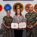Col. Calvin Presents Civilian Awards