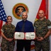 Col. Calvin Presents Civilian Awards