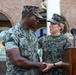 Marines recognized at Marine Barracks Washington Battalion Formation
