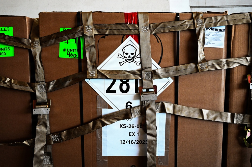 Operation Burnout: 433rd AW Airlifts $5 Billion in Seized Narcotics for Destruction