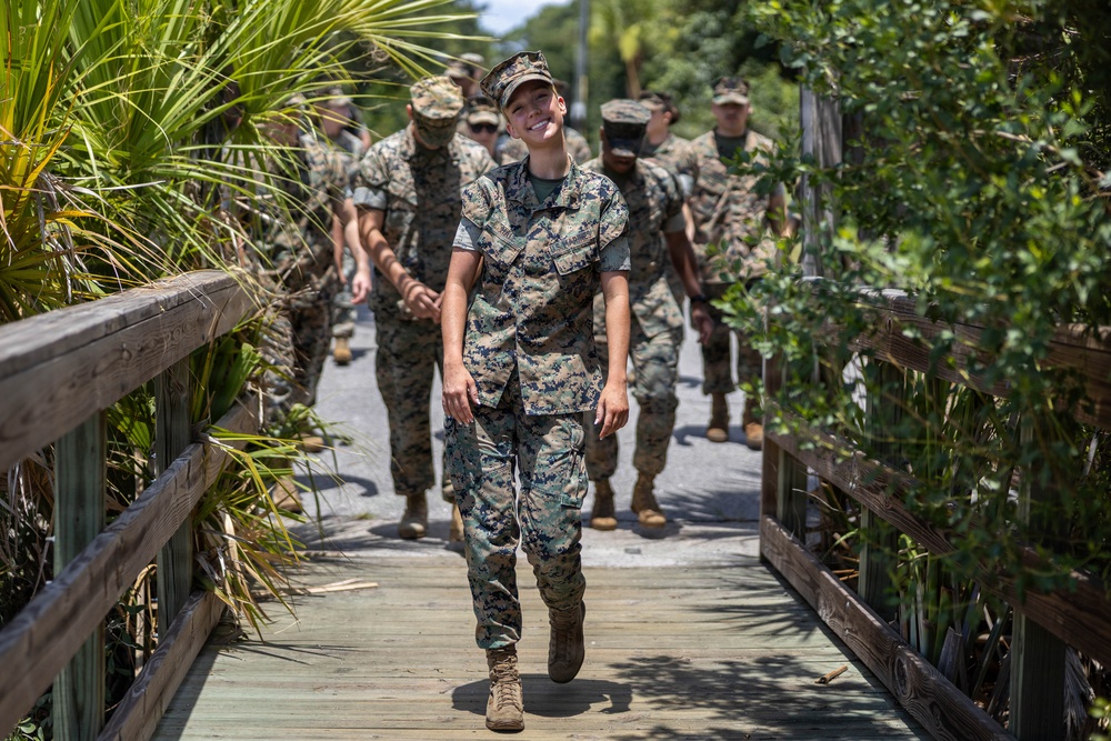 Cpl. Halle Hale Reenlistment Ceremony