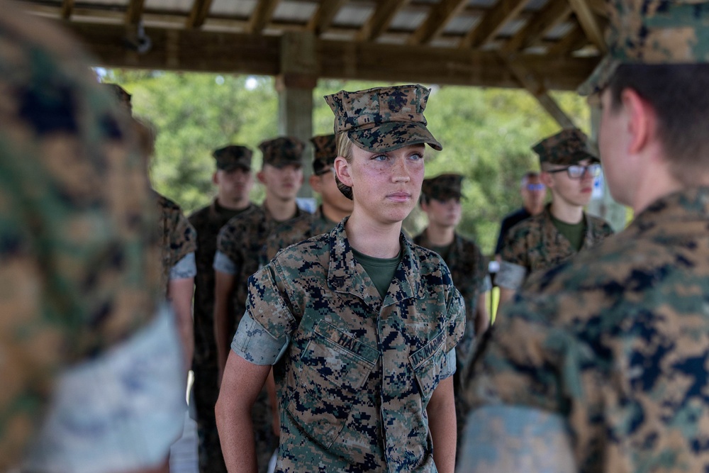 Cpl. Halle Hale Reenlistment Ceremony