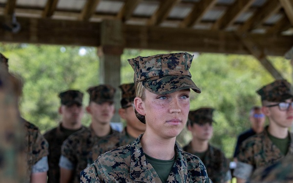 Cpl. Halle Hale Reenlistment Ceremony