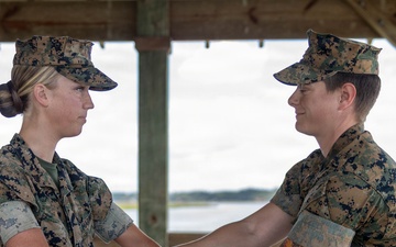 Cpl. Halle Hale Reenlistment Ceremony