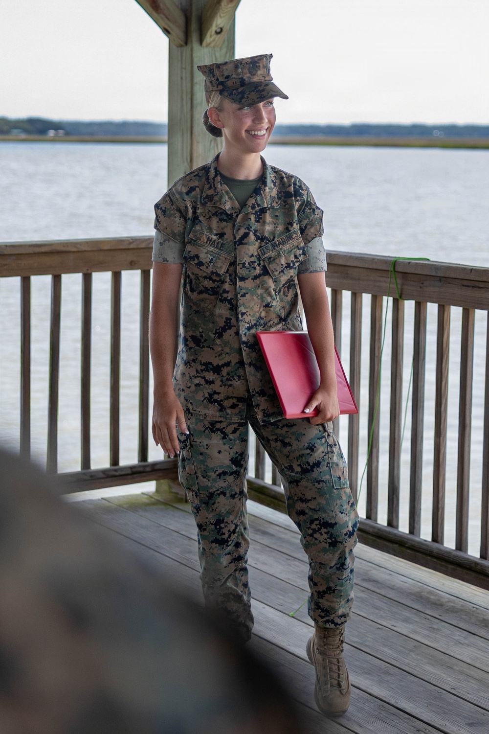 Cpl. Halle Hale Reenlistment Ceremony