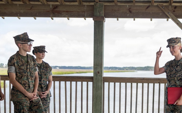 Cpl. Halle Hale Reenlistment Ceremony