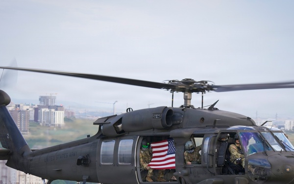 KFOR aviation supports U.S. Embassy Independence Day flyover