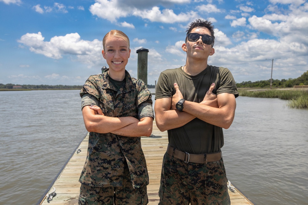 Cpl. Halle Hale Reenlistment Ceremony