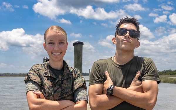 Cpl. Halle Hale Reenlistment Ceremony