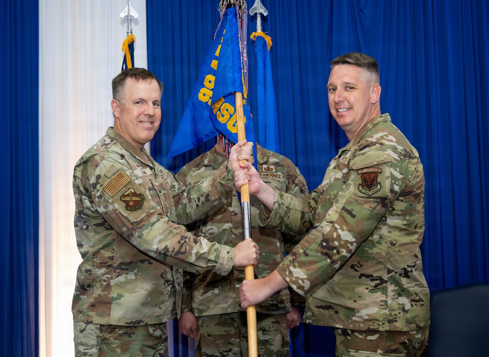 Col. Thomas Grant assumes command of 99 MSG