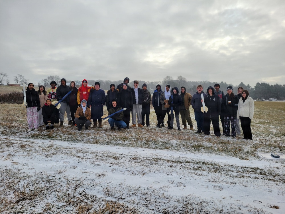 Mount Olive High School rocketeers blast off to great season thanks to Picatinny donation