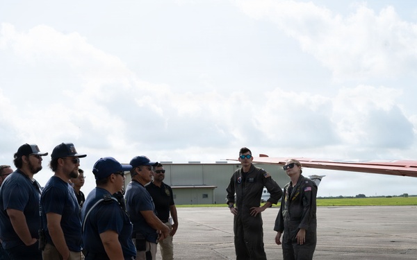 TW- 4 Participates in Simulated Aircraft Emergency with South Texas First Responders