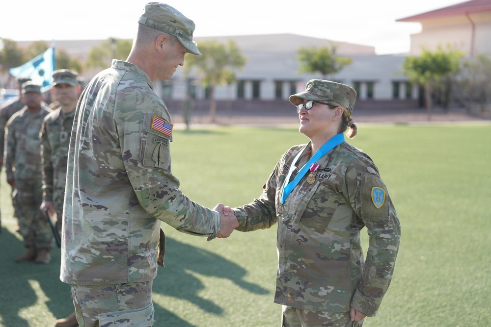 110th IEW Battalion honors outgoing commander