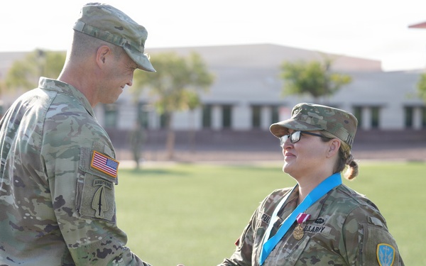 110th IEW Battalion honors outgoing commander
