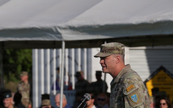 Col. Pry addresses 110th IEW Battalion