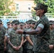 Marines recognized at Marine Barracks Washington Battalion Formation