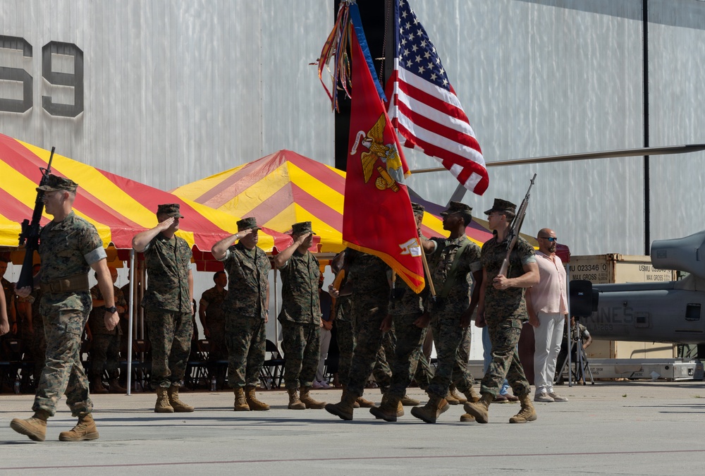 HMLA-269 relief and appointment