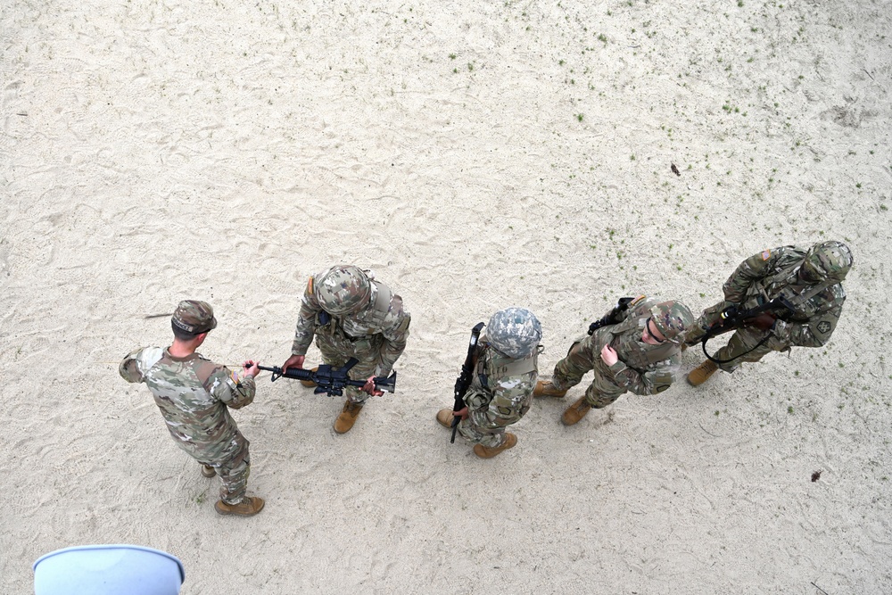 374th Financial Management Support Detachment Weapons Check at JB MDL