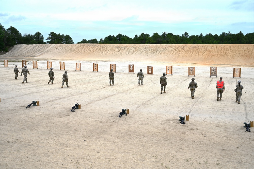 374th Financial Management Support Detachment Soldiers Inspect Targets at JB MDL