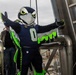 Ronald Reagan Hosts Seattle Seahawks
