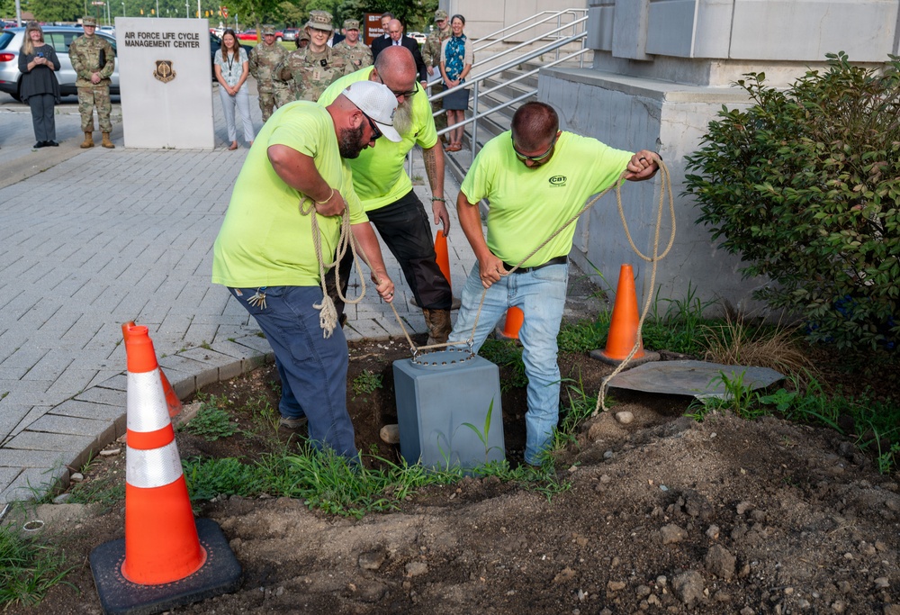 AFLCMC Buries Time Capsule