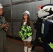 Ronald Reagan Hosts Seattle Seahawks