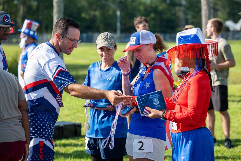 125th Fighter Wing hosts commemorative 250th anniversary 5K "fun run"