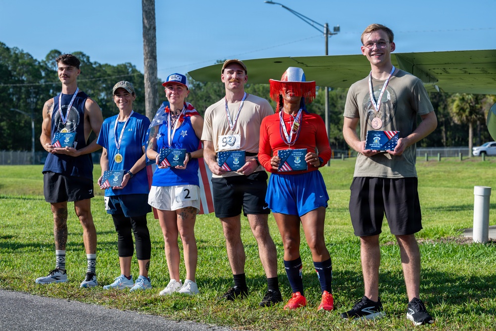 125th Fighter Wing hosts commemorative 250th anniversary 5K "fun run"
