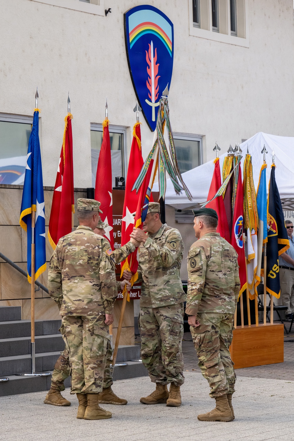 USAREUR-AF Commander Relinquishes Command