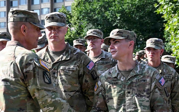 Nordhaus, Raines join SECWAR to recognize Guardsmen in Washington, D.C.