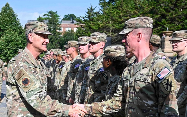 Nordhaus, Raines join SECWAR to recognize Guardsmen in Washington, D.C.
