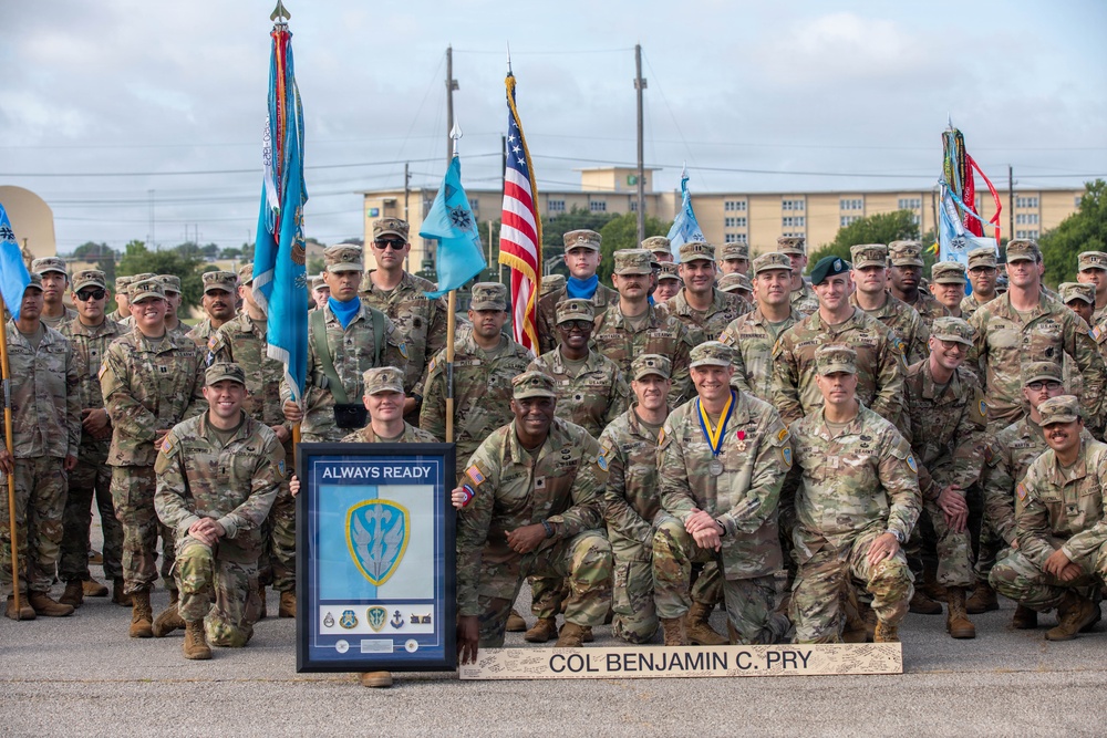 504th Expeditionary Military Intelligence Brigade Change of Command Ceremony